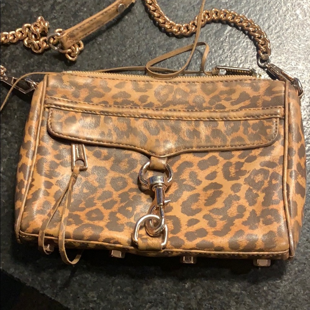 Leopard Rebecca Minkoff Mini MAC